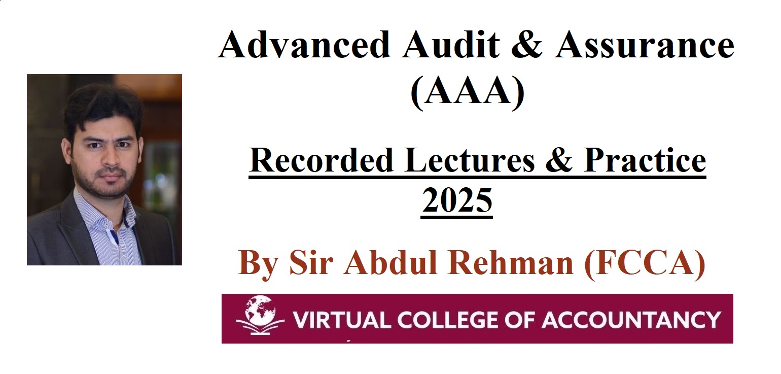 Advanced Audit & Assurance (AAA)