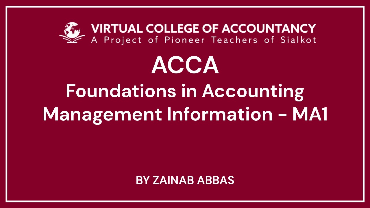 Management Information - MA1